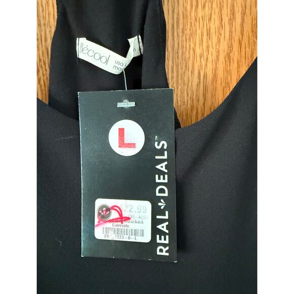 Dressy Spaghetti Strap Tank Size Large - Picture 2 of 3